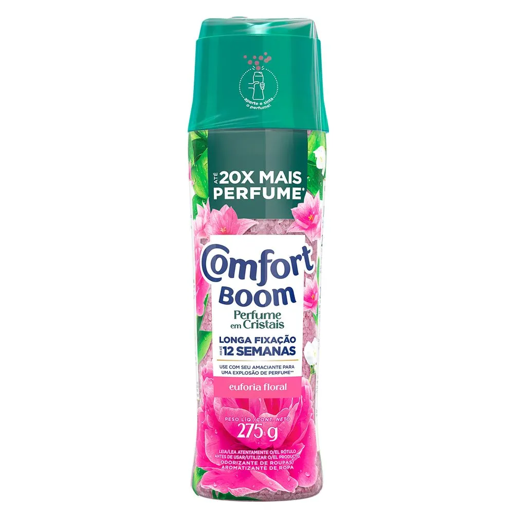 PERFUME COMFORT CRISTAIS 275G EUFORIA FLORAL 0