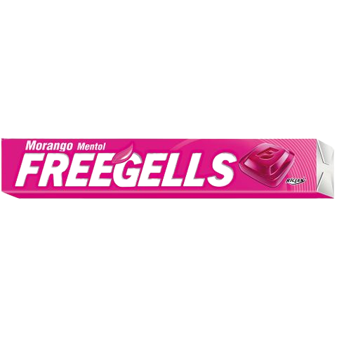 BALA DROPS FREEGELLS MORANGO UNIDADE