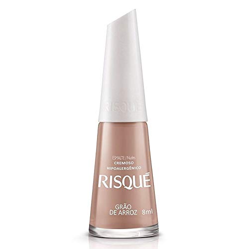 ESMALTE CREMOSO GRÃO DE ARROZ RISQUÉ NUDES BLISTER 8ML