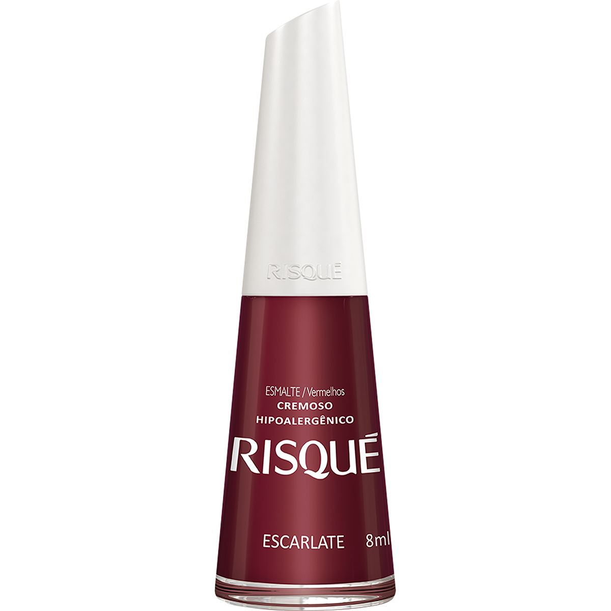 ESMALTE CREMOSO ESCARLATE 8ML RISQUE 0