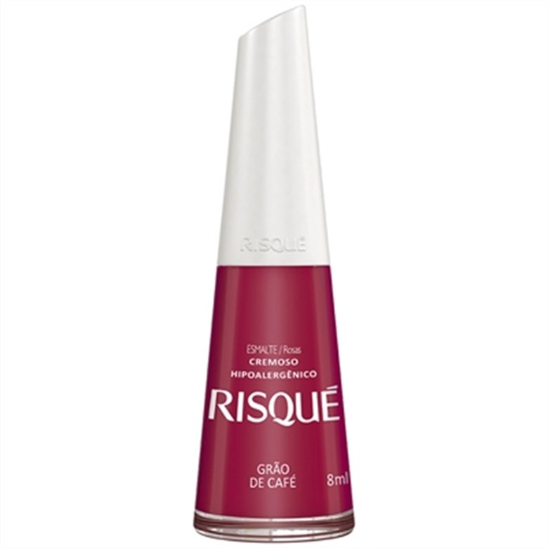 ESMALTE CREMOSO GRAO DE CAFE 8ML RISQUE