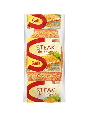 EMPANADO DE FRANGO STEAK SADIA PACOTE 100G 0