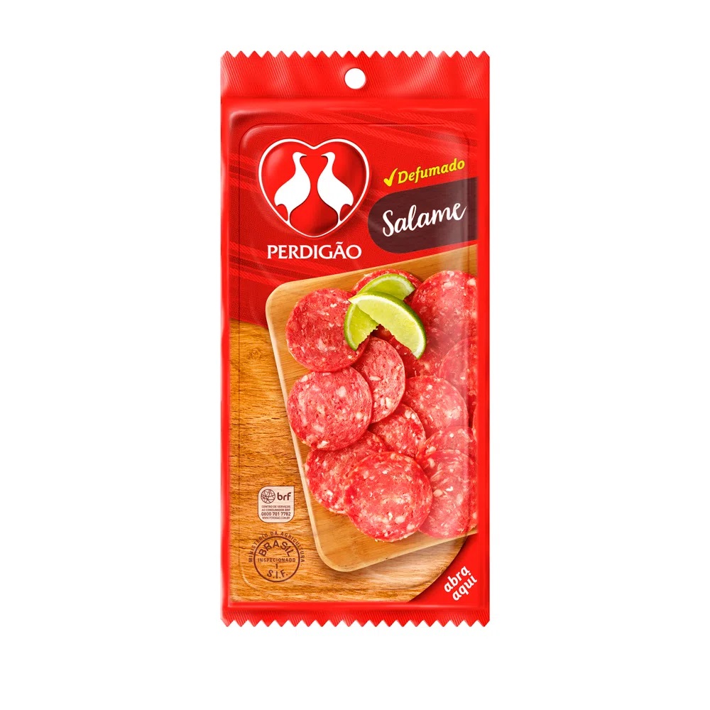 SALAME DEFUMADO PERDIGÃO 100G