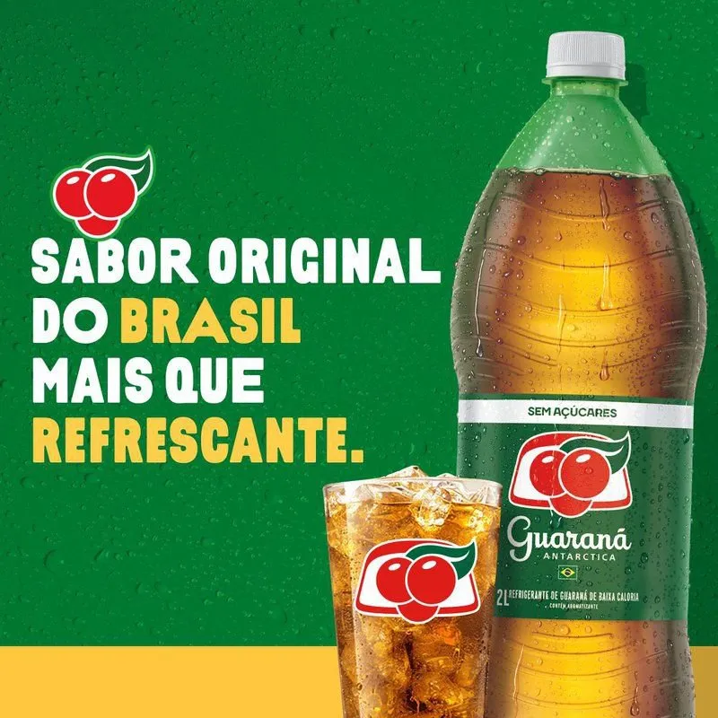 REFRIGERANTE DIET GUARANÁ ANTARCTICA GARRAFA 2L