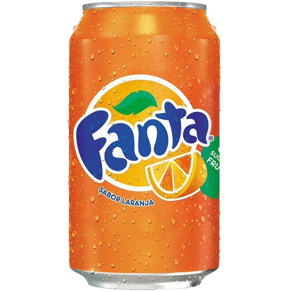 REFRIGERANTE LARANJA FANTA LATA 350ML 0