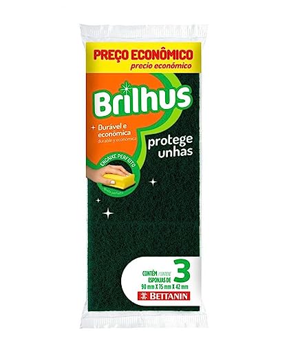 ESPONJA PROTEGE UNHAS BRILHUS 3 UNIDADES 0