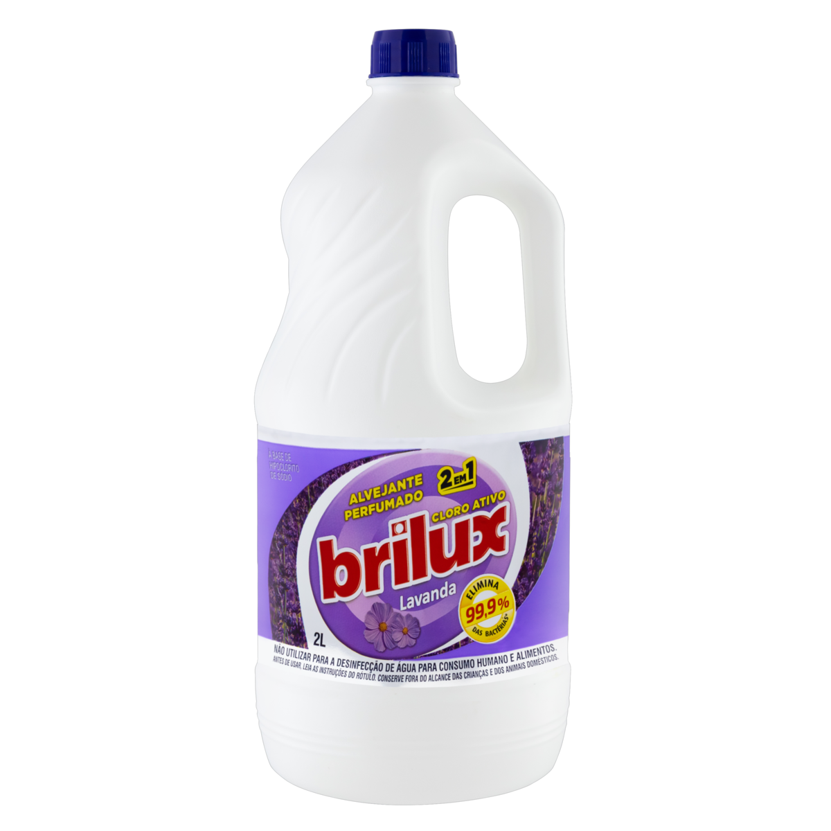 ALVEJANTE COM CLORO LAVANDA BRILUX FRASCO 2L 0