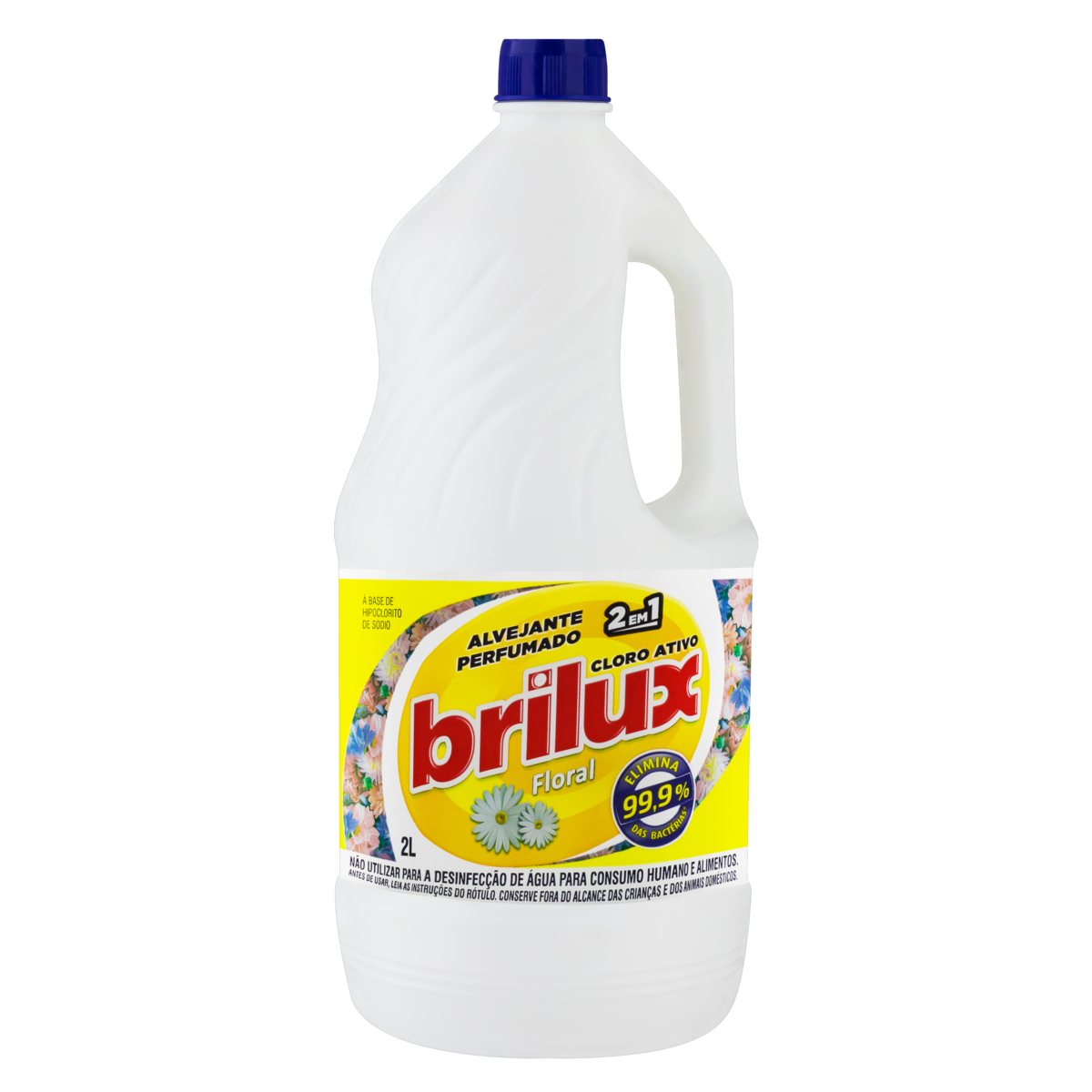 ALVEJANTE COM CLORO FLORAL BRILUX FRASCO 2L 0