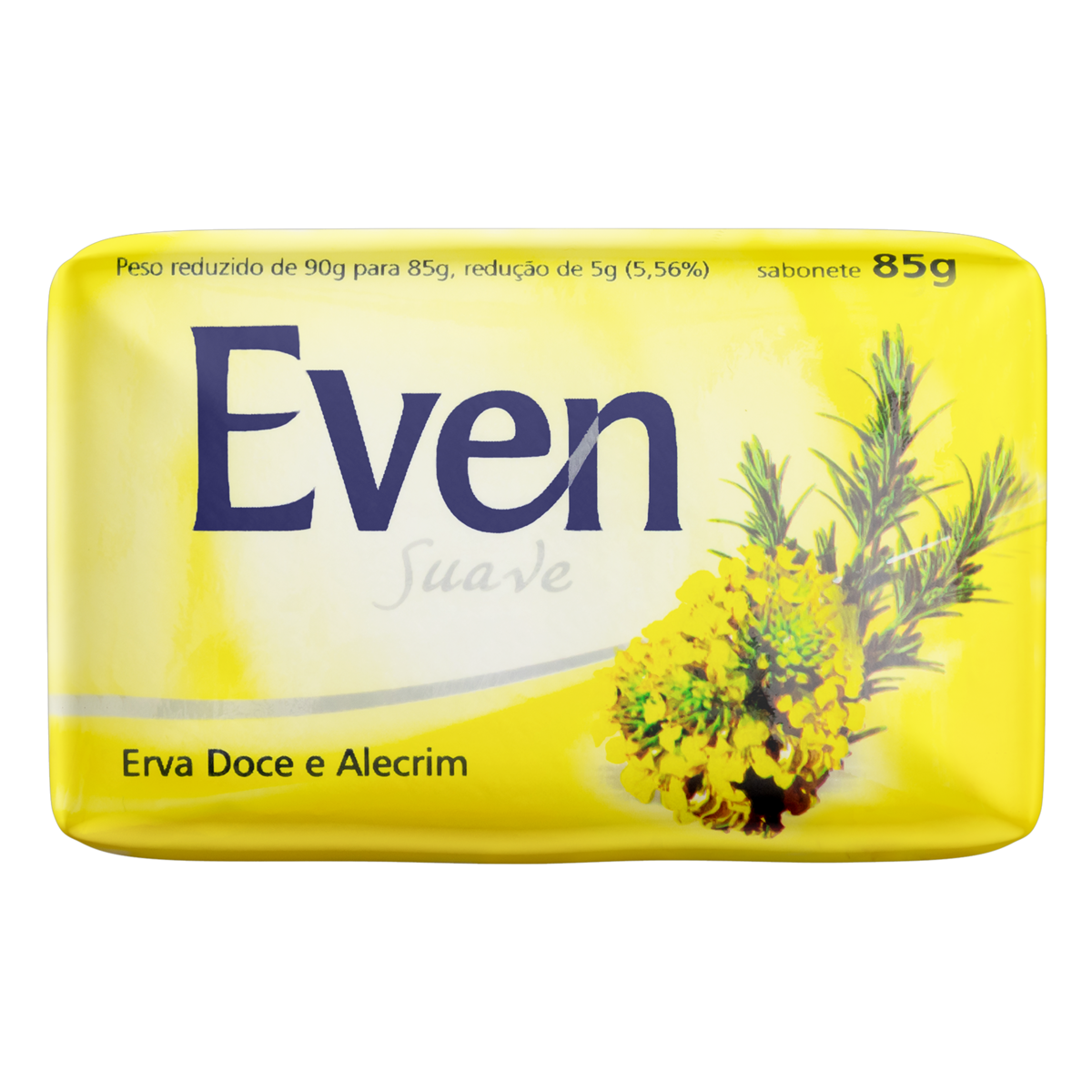 SABONETE BARRA ERVA-DOCE E ALECRIM EVEN ENVOLTÓRIO 85G