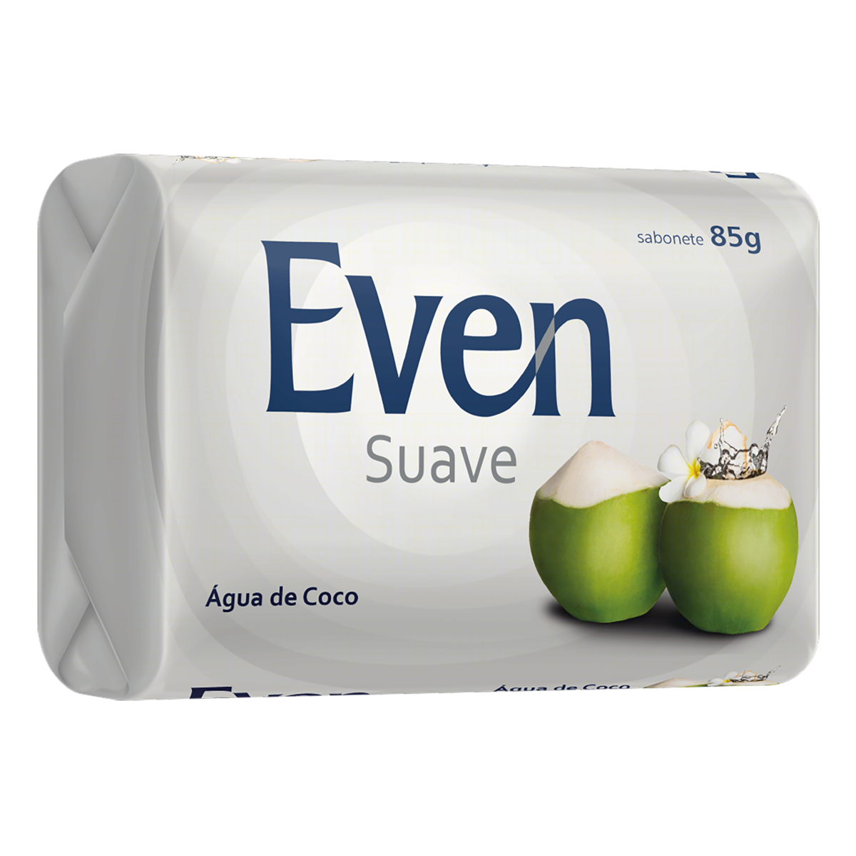 SABONETE BARRA ÁGUA DE COCO EVEN ENVOLTÓRIO 85G