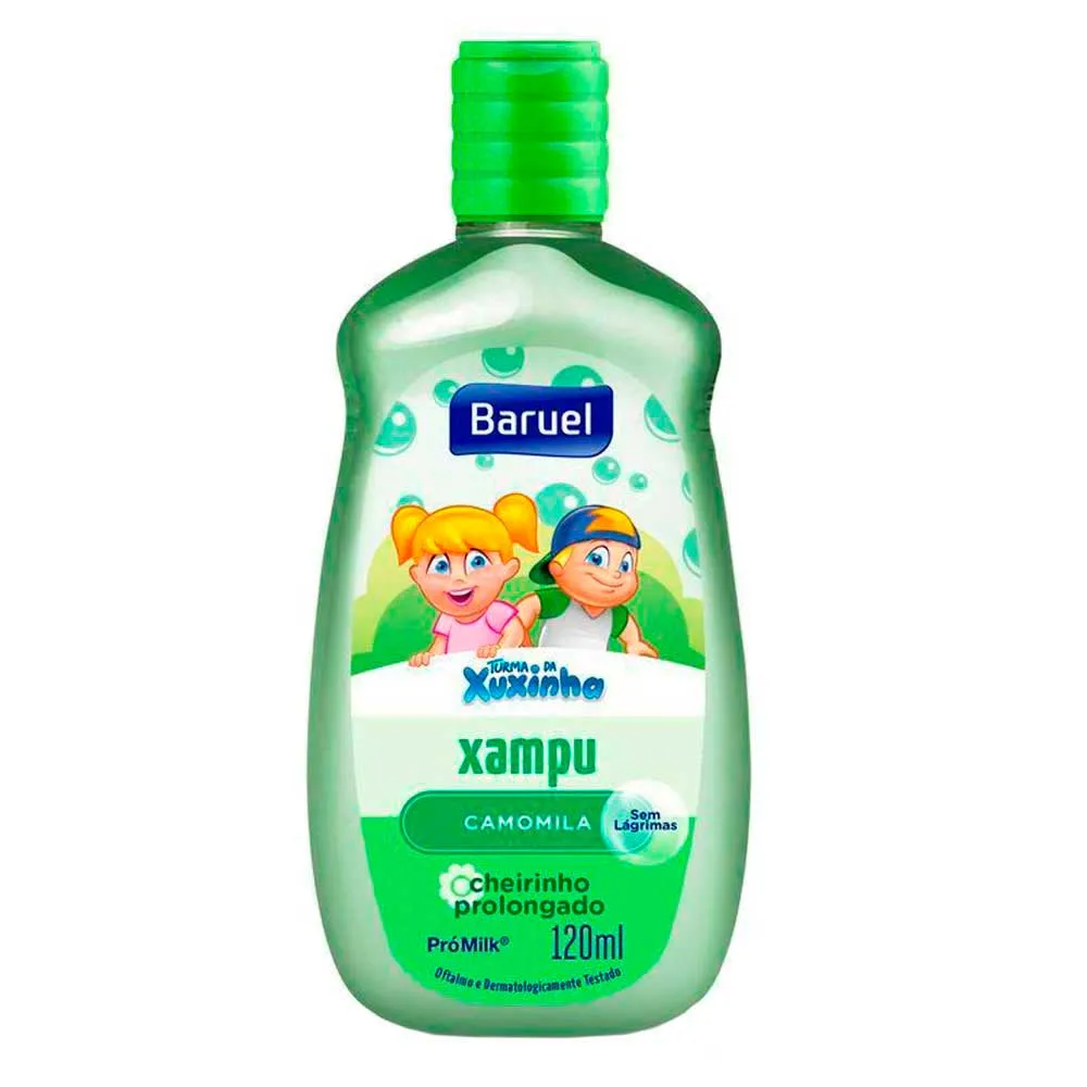 SHAMPOO INFANTIL BARUEL TURMA DA XUXINHA CAMOMILA 120ML