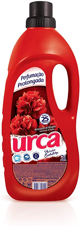 AMACIANTE DE ROUPA DILUÍDO TOQUE DELICADEZA URCA FRASCO 2L
