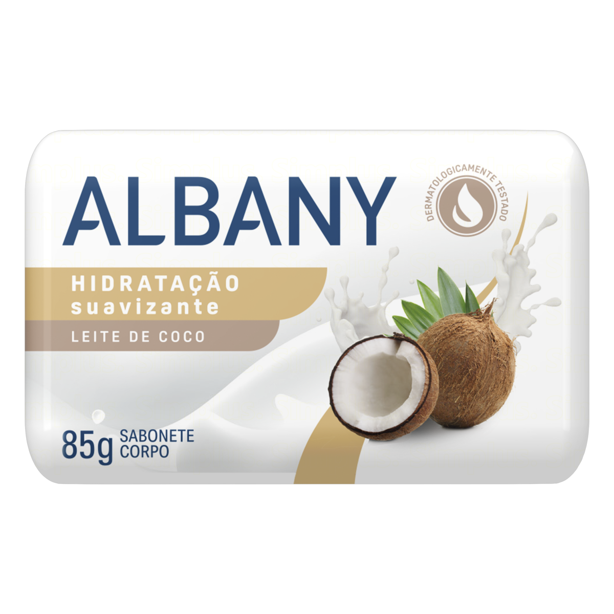 SABONETE BARRA HIDRATAÇÃO SUAVIZANTE ALBANY ENVOLTÓRIO 85G