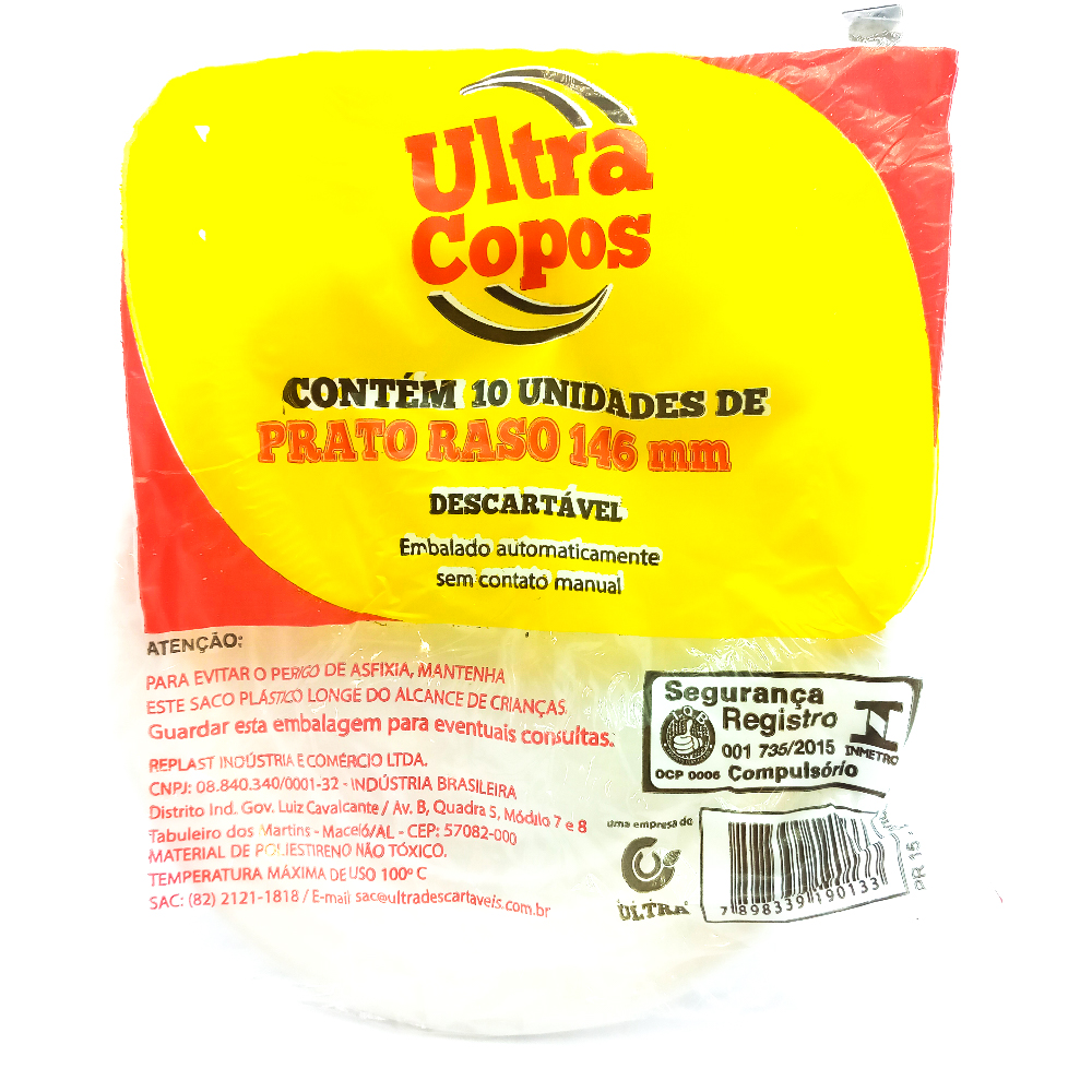 PRATOS DESCART ULTRA