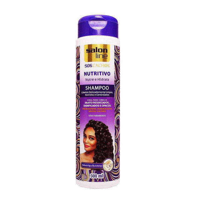 SHAMPOO SALON LINE 300ML NUTRITIVO SOS