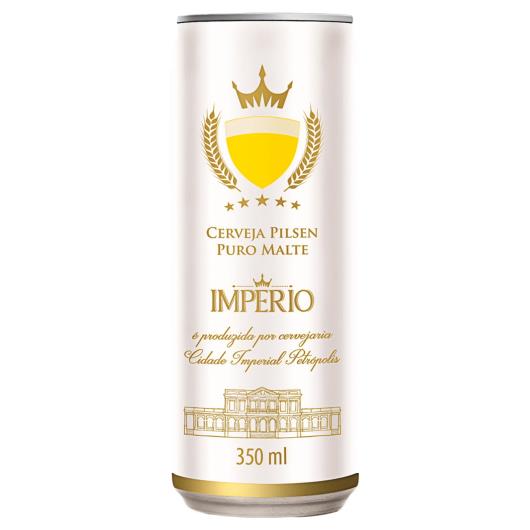 CERVEJA PILSEN PURO MALTE IMPÉRIO LATA 350ML