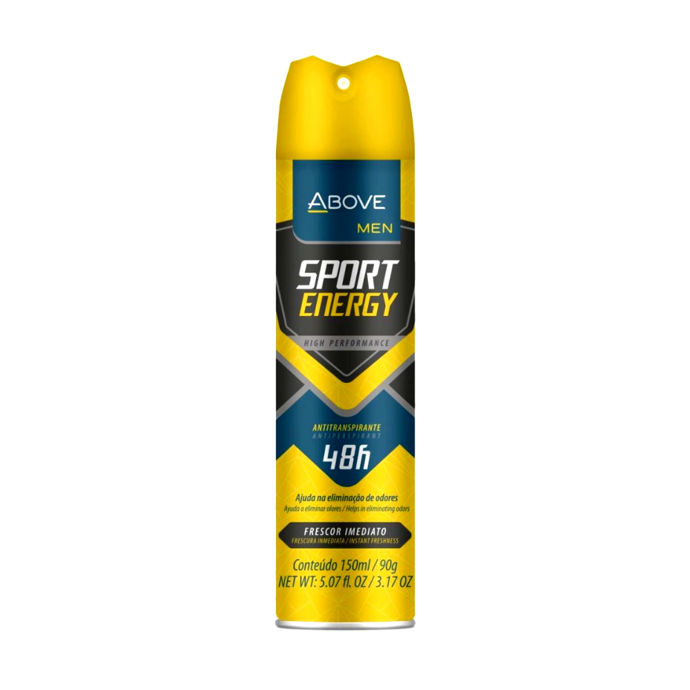 ANTITRANSPIRANTE AEROSSOL SPORT ENERGY ABOVE MEN 150ML SPRAY 0