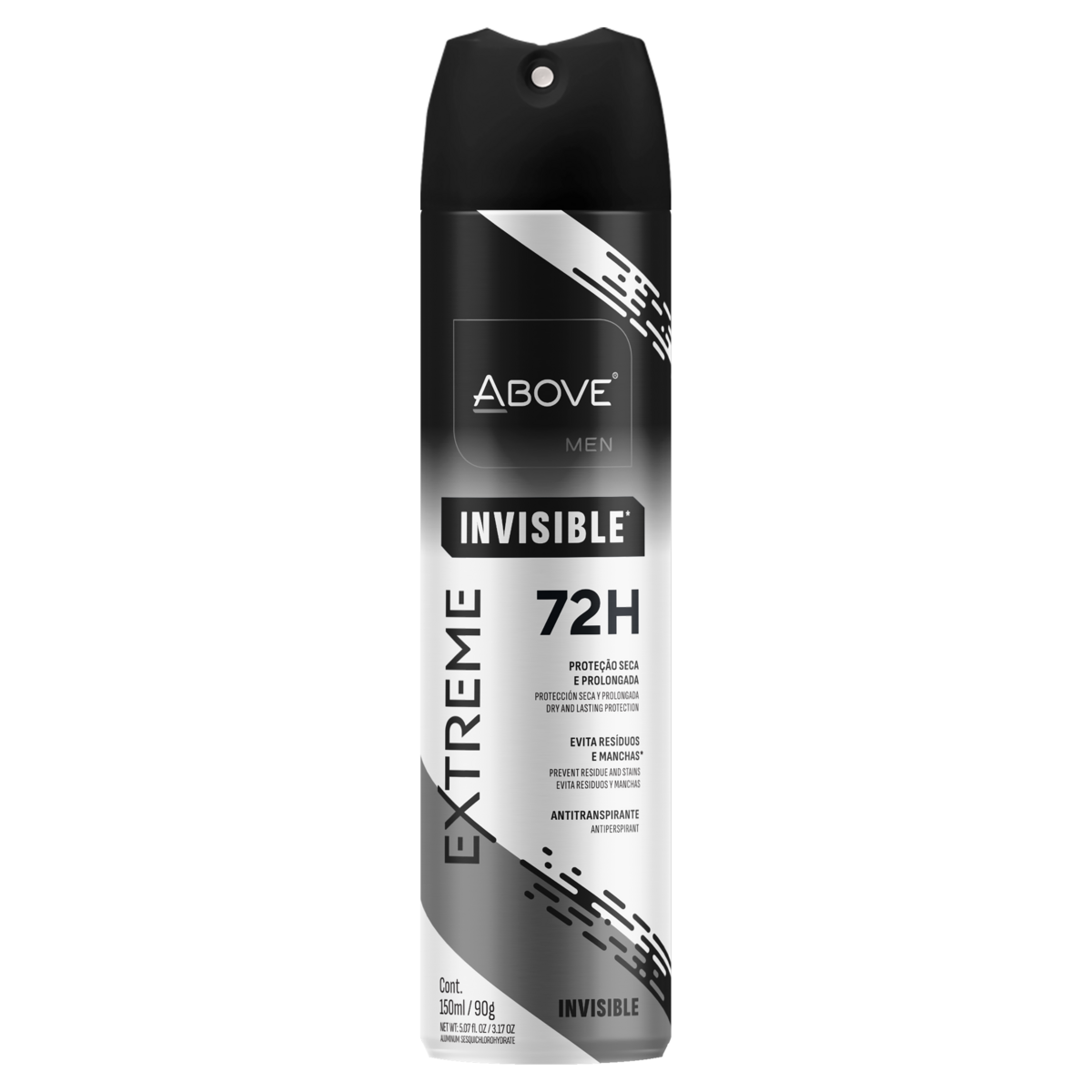 ANTITRANSPIRANTE AEROSSOL INVISIBLE ABOVE MEN EXTREME 150ML SPRAY 0