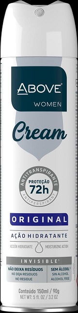 ANTITRANSPIRANTE JATO SECO CREAM ABOVE WOMEN 150ML SPRAY