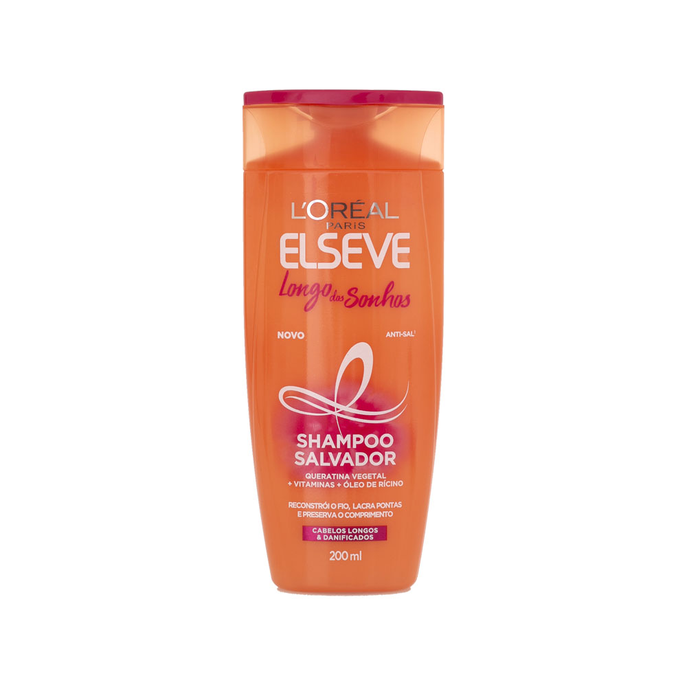 SHAMPOO LORÉAL PARIS ELSEVE LONGO DOS SONHOS FRASCO 200ML