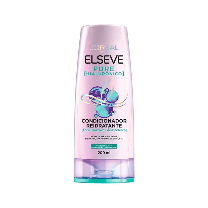 CONDICIONADOR LORÉAL PARIS ELSEVE PURE HIALURÔNICO FRASCO 200ML 0