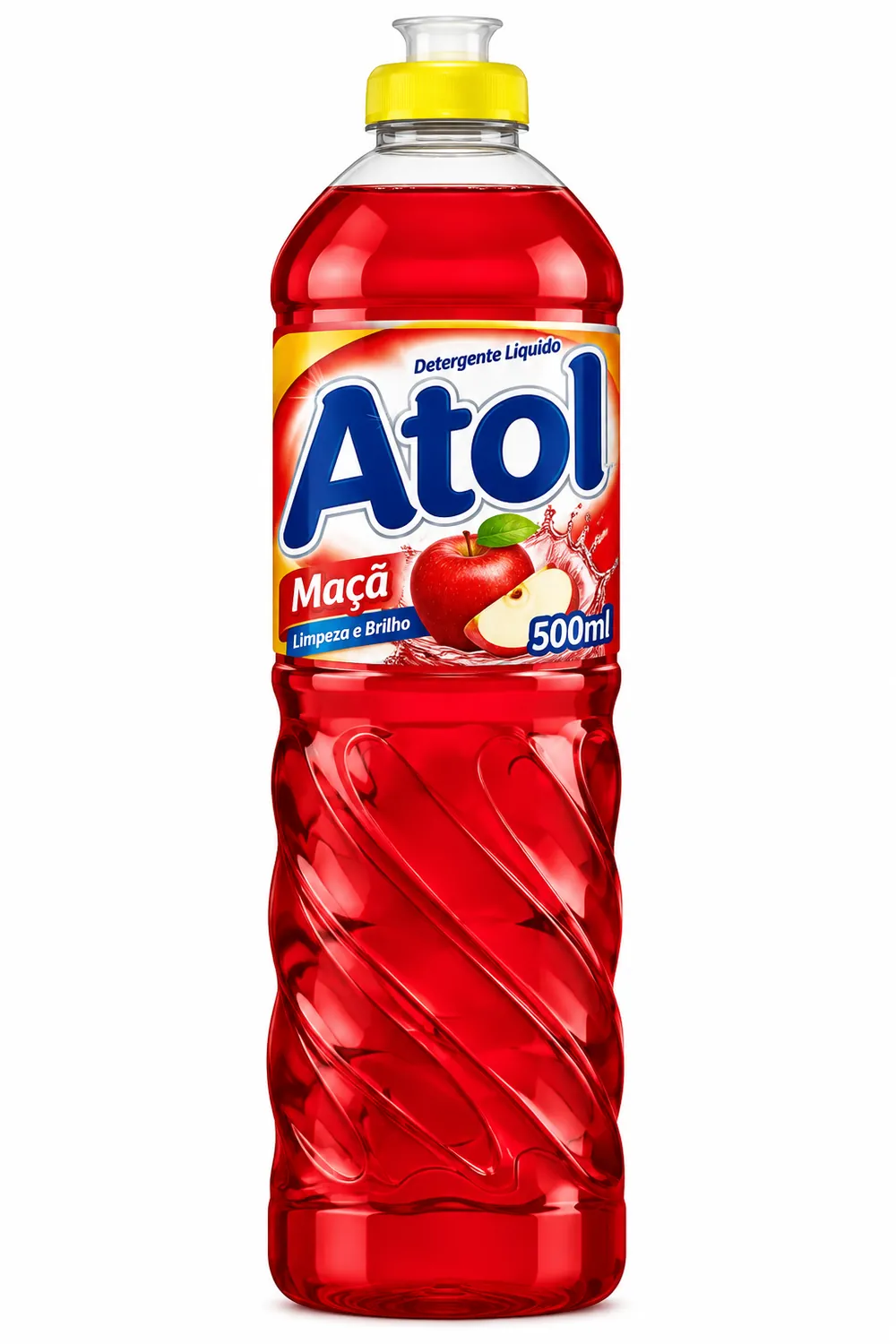DETERGENTE LÍQUIDO ATOL MAÇÃ 500ML
