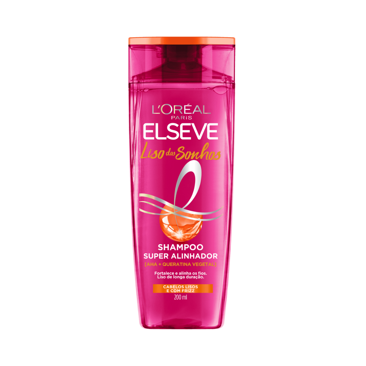 SHAMPOO LORÉAL PARIS ELSEVE LISO DOS SONHOS FRASCO 200ML