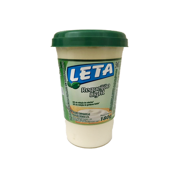REQUEIJAO CREMOSO LIGHT 180G LETA 1