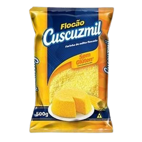 FLOCÃO DE MILHO CUSCUZMIL 500G