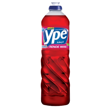 DETERGENTE LÍQUIDO MAÇÃ YPÊ FRASCO 500ML