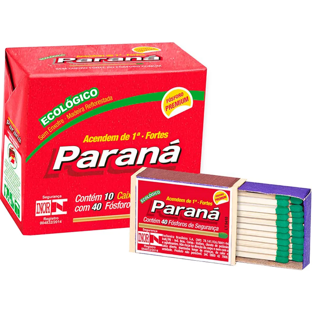 FOSFOROS PARANA (MADEIRA) 10UN