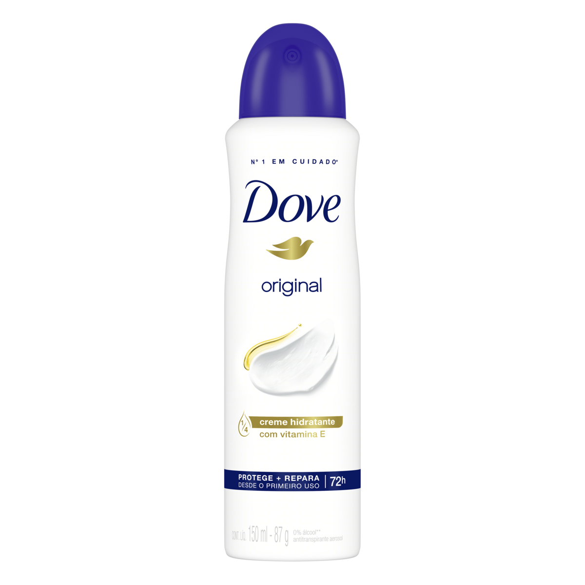 ANTITRANSPIRANTE AEROSSOL ORIGINAL DOVE 150ML SPRAY