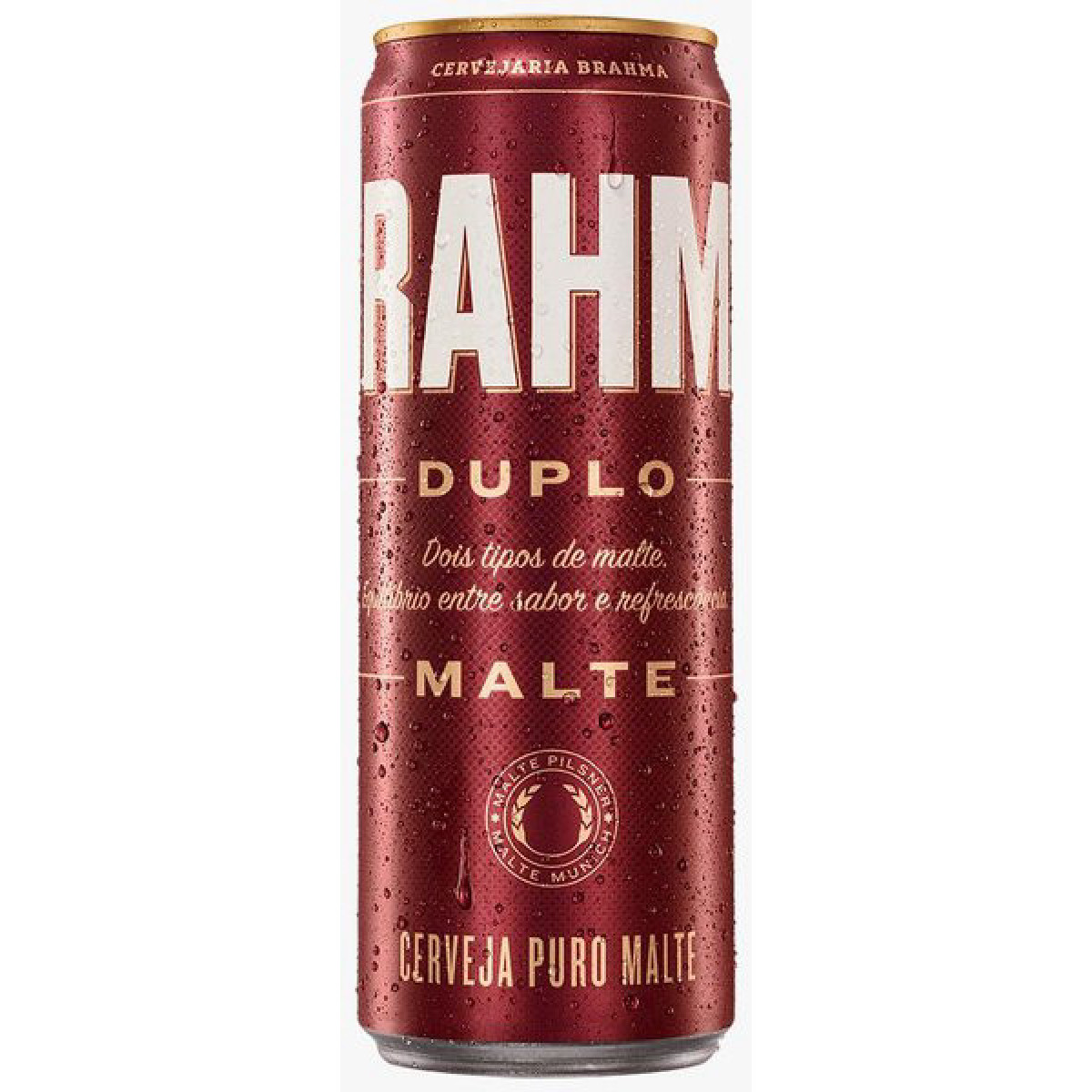 CERVEJA PILSNER DUPLO MALTE BRAHMA LATA 350ML 0