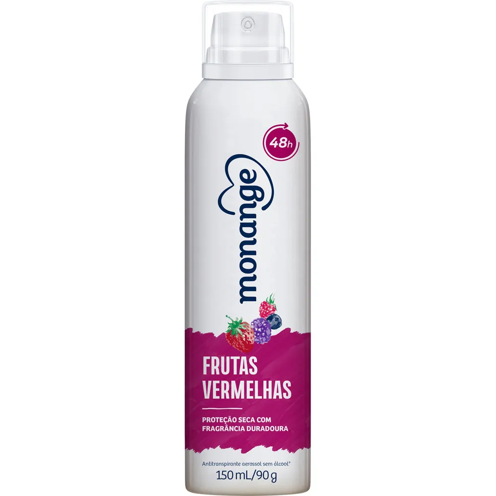 DESODORANTE MONANGE AERO 150ML FRUTAS VERMELHAS