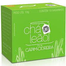 CHÁ CAPIM-CIDREIRA CHÁ LEÃO CAIXA 10G 10 UNIDADES