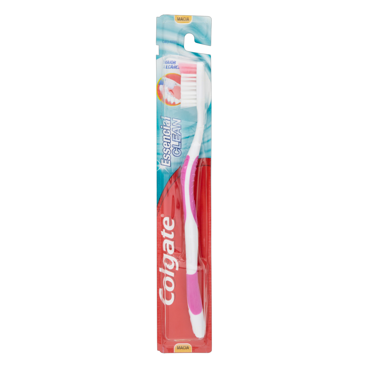 ESCOVA DENTAL MACIA COLGATE ESSENCIAL CLEAN