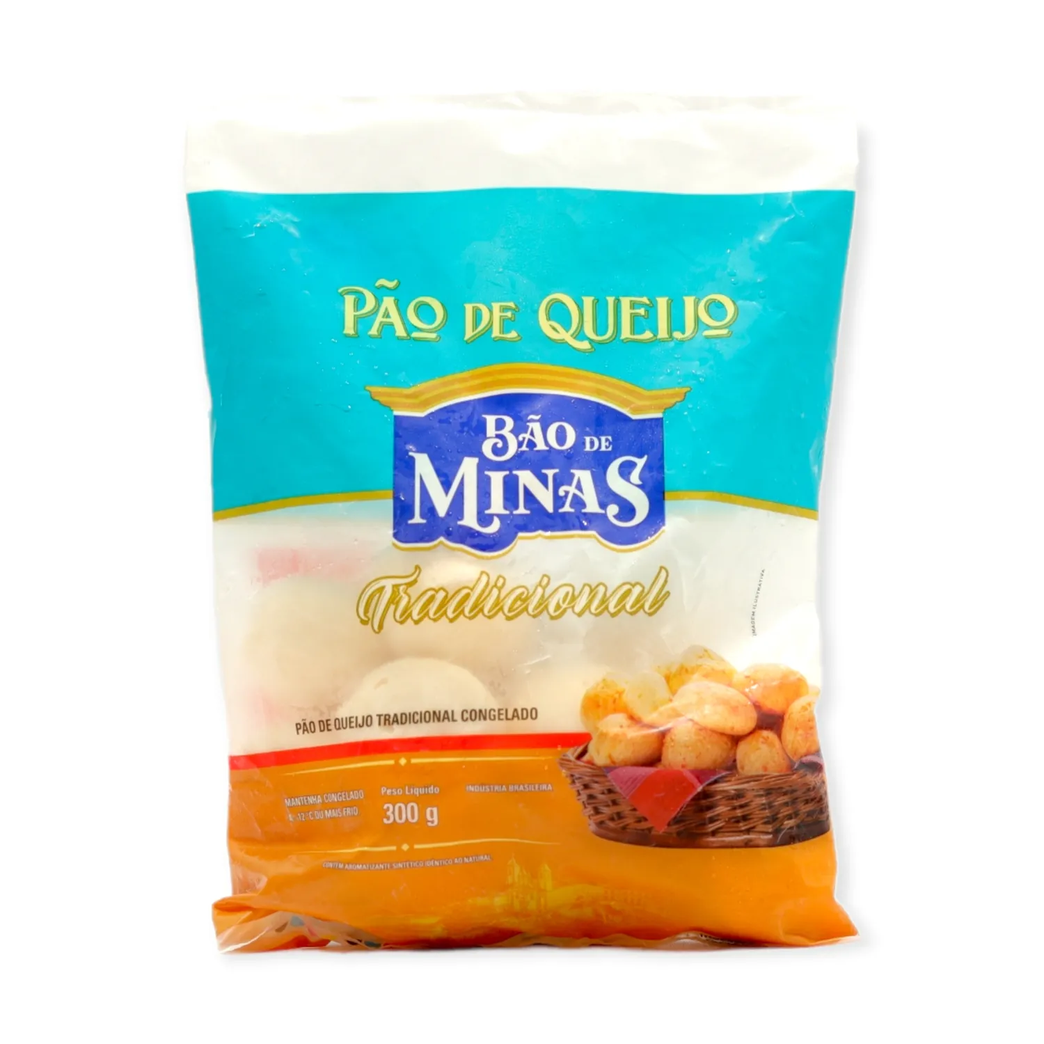 PAO DE QUEIJO TRADICIONAL BAO MINAS 300G
