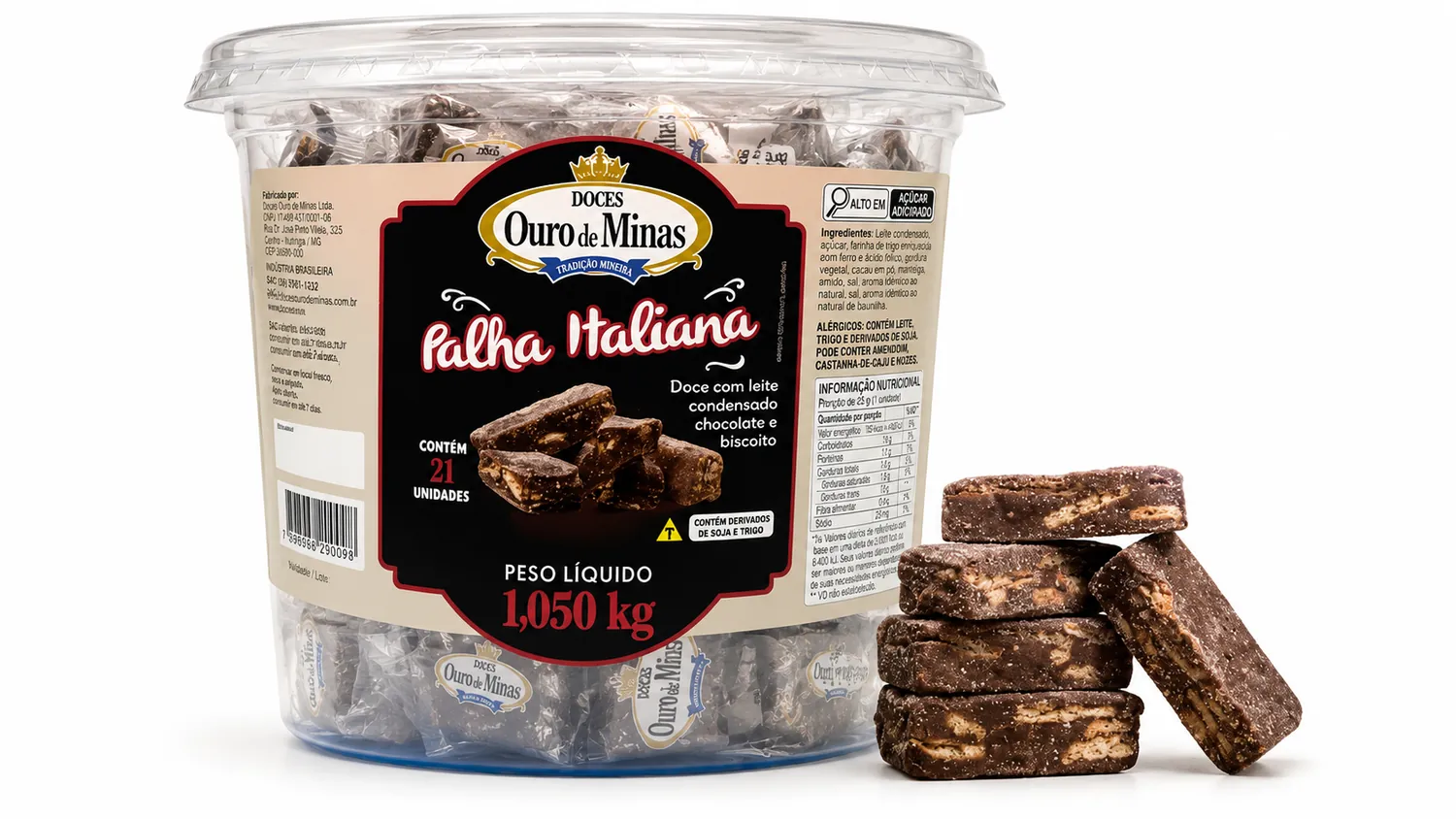 DOCE OURO DE MINAS PLHA ITALIANA 50G