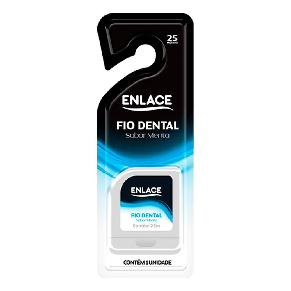 FIO DENTAL ENLACE MENTA 25M