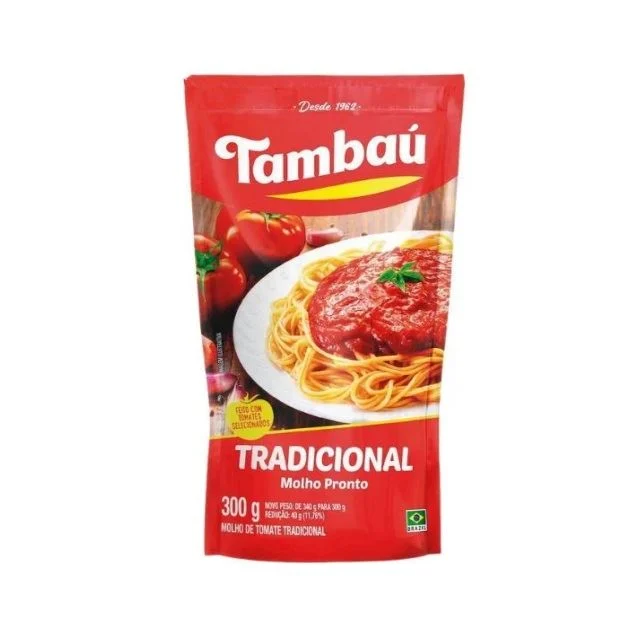 MOLHO DE TOMATE TAMBAU TRADICIONAL 300G