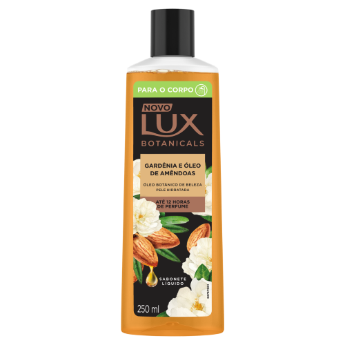 SB LQ LUX 250ML. GARDENIA E OLEO DE AMENDOAS(E)*