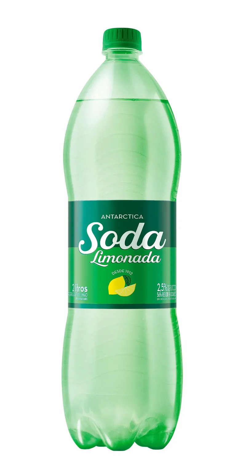 REFRIGERANTE SODA LIMONADA ANTARCTICA 2LT