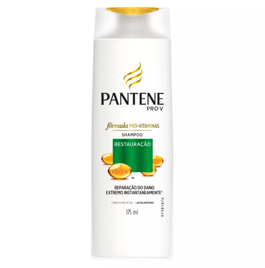 SHAMPOO PANTENE RESTAURAÇÃO FRASCO 175ML