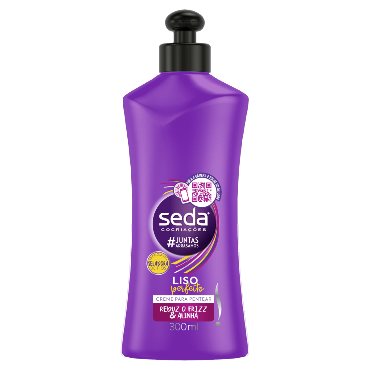 CREME PARA PENTEAR SEDA COCRIAÇÕES LISO PERFEITO FRASCO 300ML