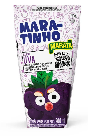 BEBIDA MISTA MARATA UVA TP 200ML