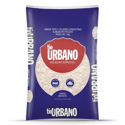 ARROZ TIO URBANO BENEFICIADO BRANCO LONGO FINO TIPO 1 5KG 0