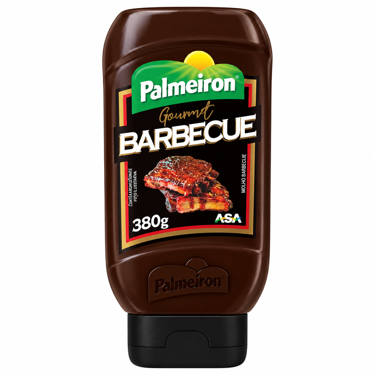MOLHO BARBECUE GOURMET - PALMEIRON -  380G — imagem 1