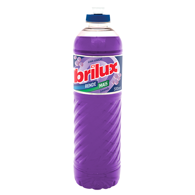 DETERGENTE LIQUÍDO BRILUX 500ML LAVANDA