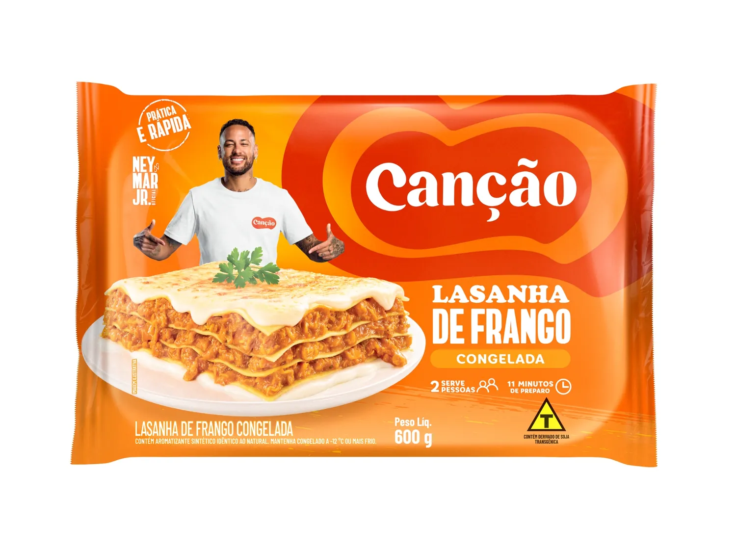 LASANHA DE FRANGO CANCAO 600G