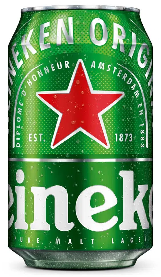 CERVEJA LAGER HEINEKEN LATA 350ML